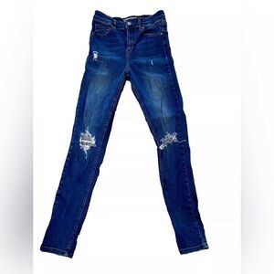 Topshop Moto Jamie Jeans Womens Size W 28 L 32 High Waisted Skinny Stretch